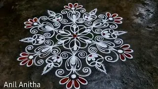 #Margazhi special rangoli/#New year/#Pongal/#Sankranti/#Thaipoosam rangoli 