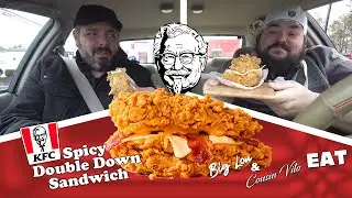 KFC's DOUBLE DOWN shouldn't have come back... But now it's SPICY #kfc