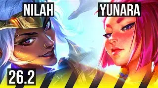 NILAH & Rell vs YUNARA & Nautilus (ADC) | 9k gold comeback | EUW Master | 26.2