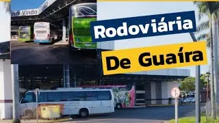 Movimento na rodoviária de Guaíra PR l Parte 1 #onibusrodoviario 
