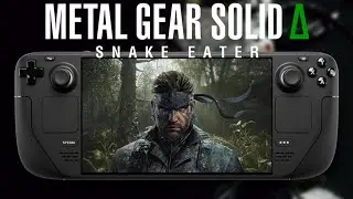 Metal Gear Solid Delta on Steam Deck | How to Boost FPS | Eclipse Mod