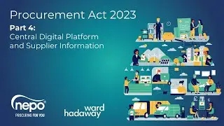 PA23 Supplier Training Part 4: Central Digital Platform and Supplier Information