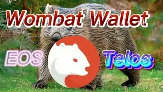Wombat Wallet Create EOS Account, Womplay get EOS, Games, NFT, DeFi, Exchange!