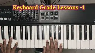 Piano Lesson For Beginners| Telugu Christian Keyboard Lesson| learn keyboard