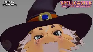 SPELLCASTER for Delphy Kobo / VRCHAT ASSET SHOWCASE