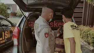 Running Text Mobil Patroli Polisi