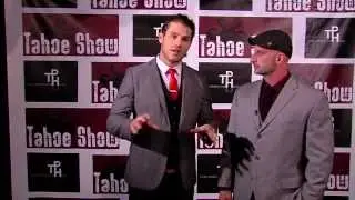 Chris Minnes & Lou Ferrigno Jr backstage at the Tahoe Show 2014