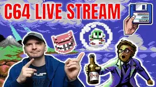 C64 Live Stream - Stormlord / Beer Rescue / Deathflood / It's Magic 2 / Blood Money / Danger Dennis