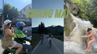 A Chiang Mai vlog!! Yi Peng lantern festival, Baan Kang Wat, Huay Tueng Thao Reservoir, Wat Pha Lat