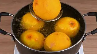 Add oranges to boiling water and you will be surprised by the result