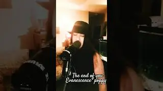 #theendofyou #evanescence #amylee #poppy cover by stacey