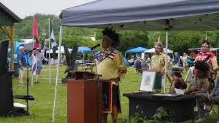 Caneadea Flag Ceremony Seneca Anthem (Bill Crouse Sr) 2024