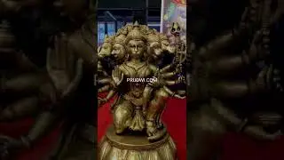 Brass Panchamukhi Hanuma Statue by prudwi.com | Brass Hanuma Statue | Brass God idols online