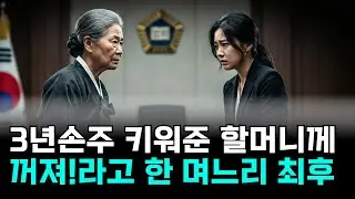 3년간 손주 키워준 시어머니, 며느리에게 쫓겨난 충격의 결말 | 노후사연 사연라디오 오디오북 고부사연