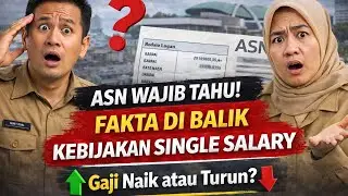ASN Wajib Tahu! Fakta di Balik Kebijakan Single Salary