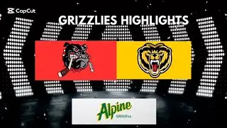 Alpine Group Grizzlies Highlights: Victoria (4) at Alberni Valley (2) 12/12/2025