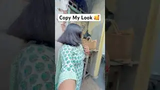 Copy My Look 😍 #barshadasshorts #youtubeshorts #song