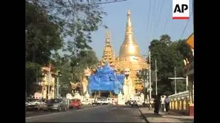 WRAP Oppos protest on 60th anniv of Independence Day, monks