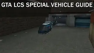 GTA LCS Special Vehicle Guide: Unique Helicopter (Police Maverick) (PSP/Digital PS3 Only)
