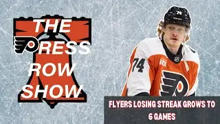 The Press Row Show Post Game: Flyers Losing Streak Hits 6 After 6-3 Loss To the Rangers