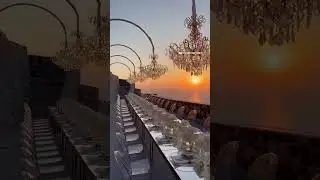 JPDW Wedding Reception at El Viento Wedding Venue Santorini Greece