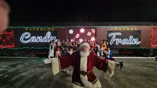 Tour Through Our WCR Christmas Candy Train With Candy Wrapper and the Candy Cane Crew!