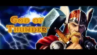 God Of Thunder - Mega Jackpot Win!!! &pound;1600 WIN on feature at &pound;1!!!
