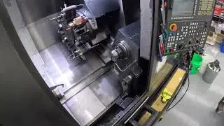 LNS Quick Load Servo 80 S2 Bar feeder - Dry Run Mode