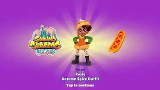 Subway Surfers NYC Thanksgiving | Unlock Pie Express Board and Rosie Autumn Spice Outfit New Update