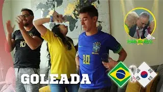 REACT Brasil x Coreia do Sul - MELHORES MOMENTOS COPA DO MUNDO 2022