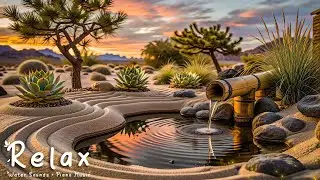 Relaxing Music for Healing + Water Sounds 🌿 Insomnia Relief, Anxiety & Depression | Calm Mind & Body
