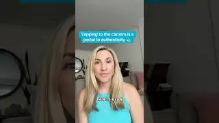 Yapping To The Camera Is A Portal #visibility #identity #energy #spiritual #beseen #contenttips