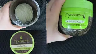 MACADAMIA NATURAL OIL DEEP REPAIR MASK FOR DRY DAMAGED HAIR REVIEW!