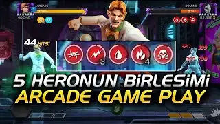 5 HERONUN BİRLEŞİMİ - MCOC ARCADE GAME PLAY - MAGİ TV MCOC