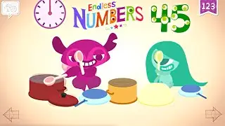 Endless Numbers 45 | Learn Number Forty-five | Fun Learning for Kids