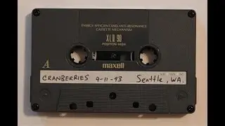 CRANBERRIES - LIVE AUDIO RECORDING - 9/11/1993 - EXHIBITION HALL, SEATTLE, WA
