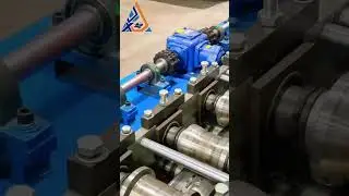 One set 26000-30000 USD Storage Rack  Shelf Roll Forming Machine  #metalformingmachine