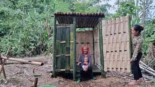 Full Video: 500 Days of Solo Journey Building a Small Bamboo House in the Forest with Blind Grandma