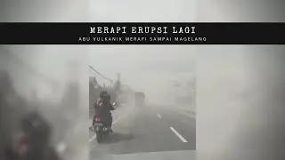 DETIK-DETIK ERUPSI Terkini GUNUNG MERAPI Terekam Kamera