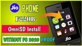 JIO PHONE F220B OMNISD KAISE  INSTALL WITHOUT PC || JIO PHONE NEW UPDATE TODAY ||