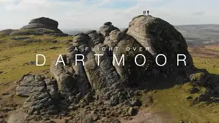 A flight over Dartmoor | Aerial stock footage