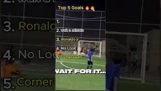 top 5 football goals #shorts #football  #messi #ronaldo #ytshorts #video
