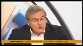 Le 7/8 - Débat sur le mariage homosexuel