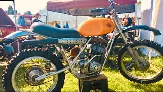 BEAULIEU INTERNATIONAL MOTORCYCLE AUTOJUMBLE Archive Film Footage of Vintage Classic & Modern Bikes