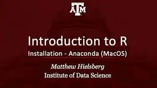 Введение в R: Установка: Anaconda; MacOS (01 02 установка 07 anaconda macOS)