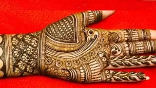 Simple & Stylish Back Hand Mehndi Design | Trendingehndi Designs