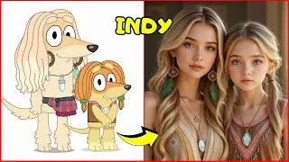 ¡BLUEY en VERSIÓN HUMANA! 👧🐾 ¿Puedes Adivinar Quién es Quién? 🧒🐶