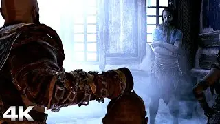 Kratos Finds & Rescues The Real Tyr POST GAME FULL MISSION (God Of War Ragnarok) 4K UHD