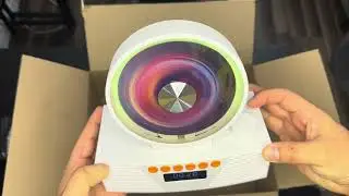 Unboxing Retro CD Player + Electric Iron + Small Portable Juicer