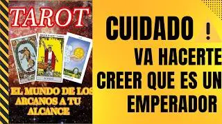 VA HACERTE CREER QUE ES UN EMPERADOR #lecturacartas #cartas #tarotgratis #tarot #lecturasgratis